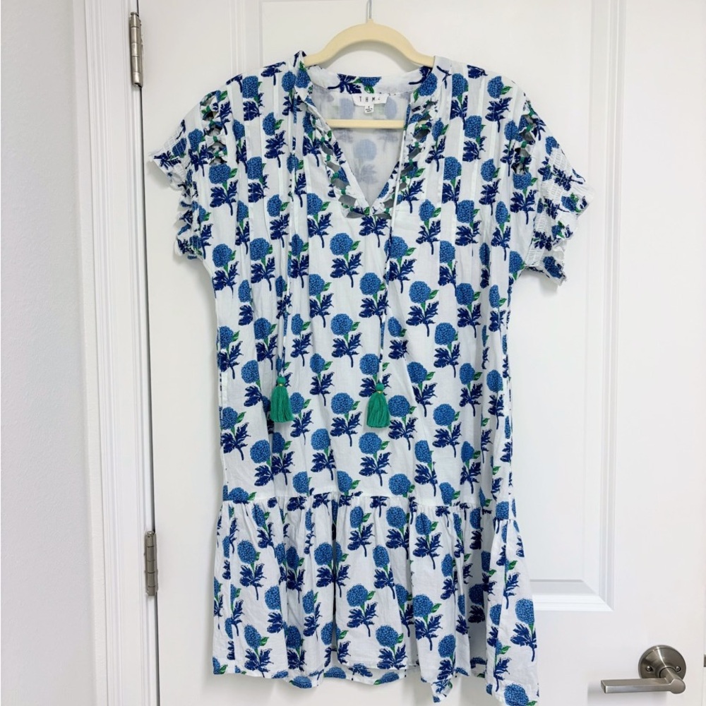THML Women's Floral Print Cotton Dress Size S